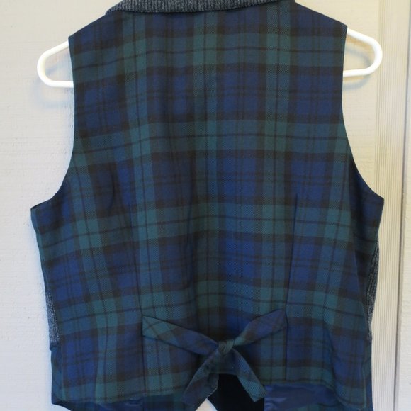Cambridge Dry Goods Patchwork Vest Size 8 - Picture 4 of 4